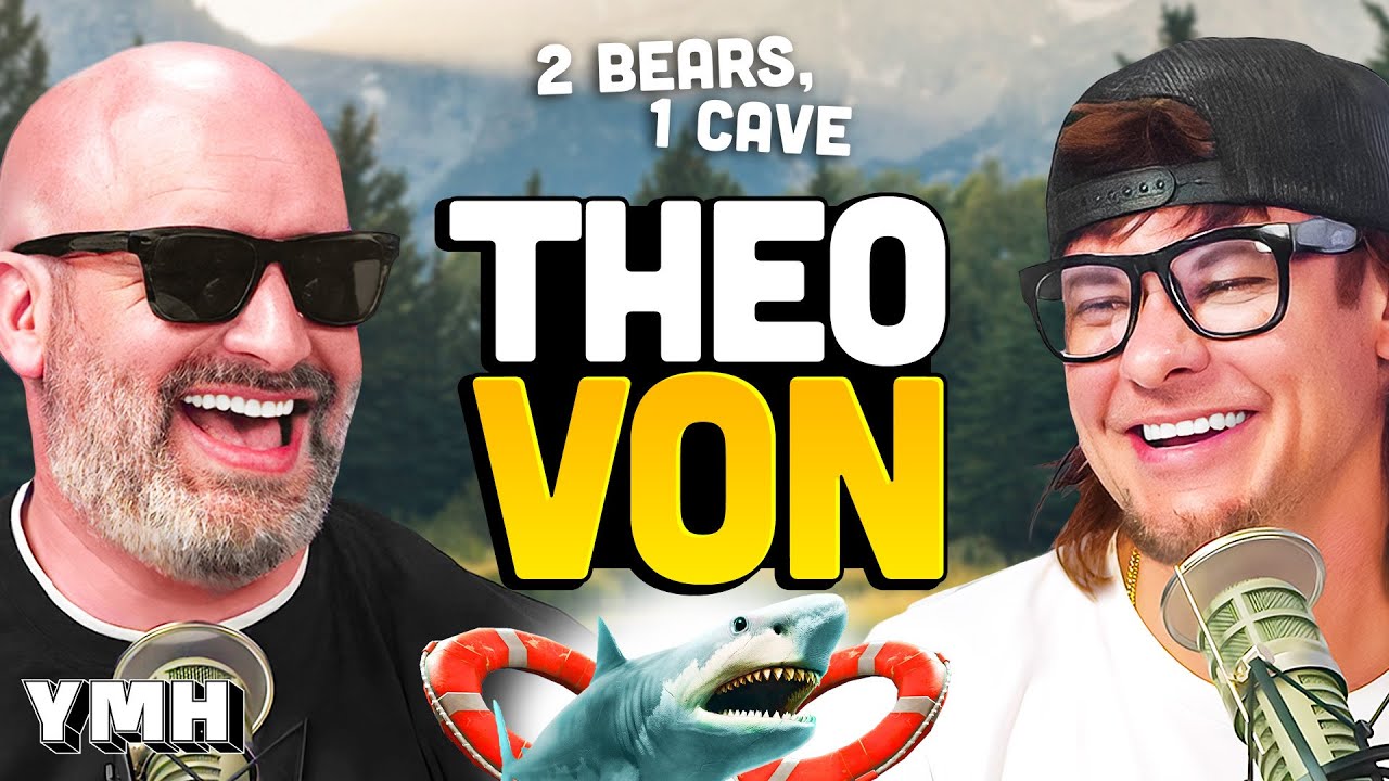 Wildest Shark Attacks w/ Theo Von | 2 Bears, 1 Cave Ep. 197
