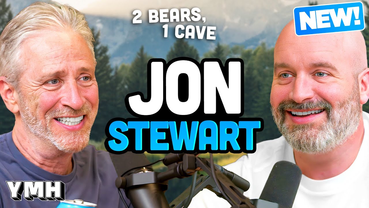 Don't Call It A Comeback w/ Jon Stewart | 2 Bears, 1 Cave