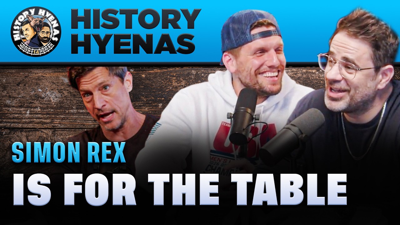 Simon Rex is for the Table | History Hyenas