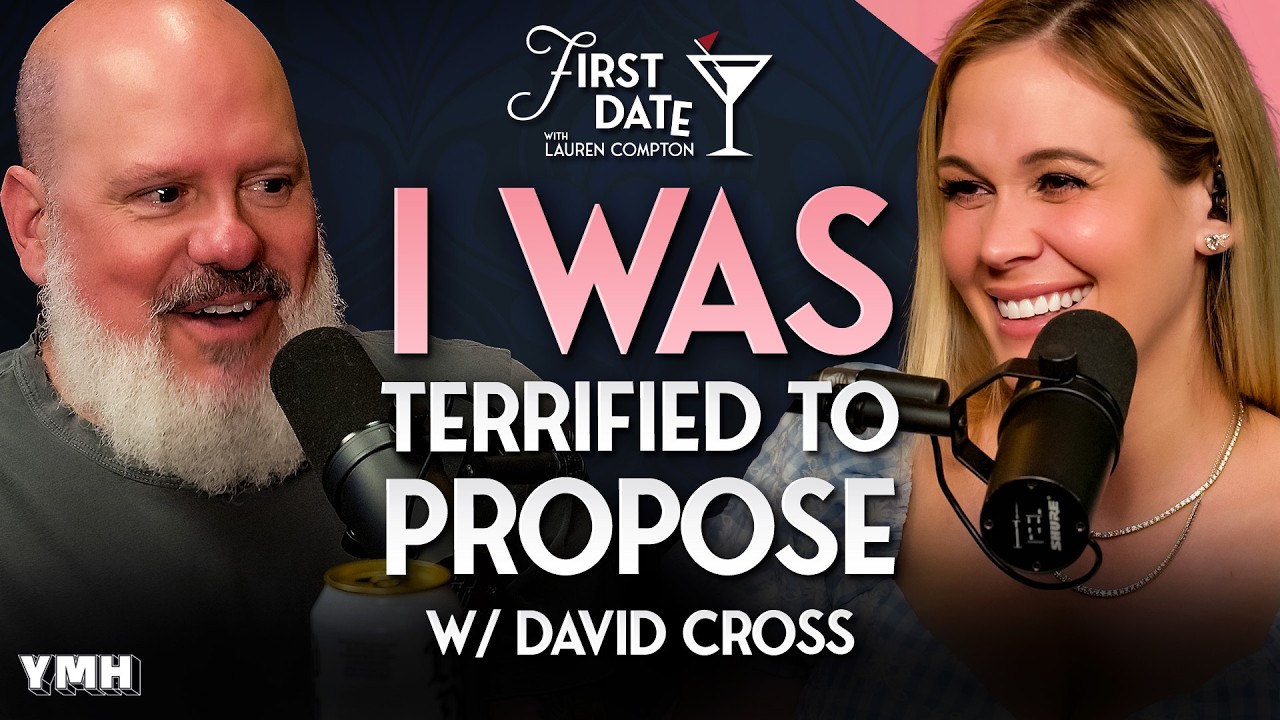 Scared to Propose for a YEAR?? w/ David Cross | First Date with Lauren Compton